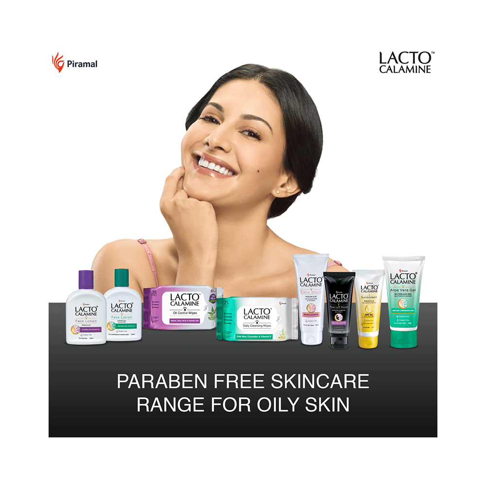 Combo Pack of Piramal Lacto Calamine Face Wash 100ml & Lacto Calamine Peel-Off Mask with Activated Charcoal and Vitamin E Mask 120gm - Image 7