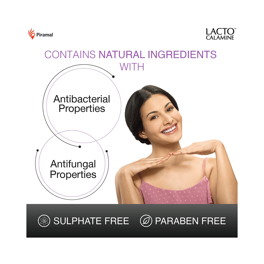 Combo Pack of Piramal Lacto Calamine Face Wash 100ml & Lacto Calamine Peel-Off Mask with Activated Charcoal and Vitamin E Mask 120gm - Image 5