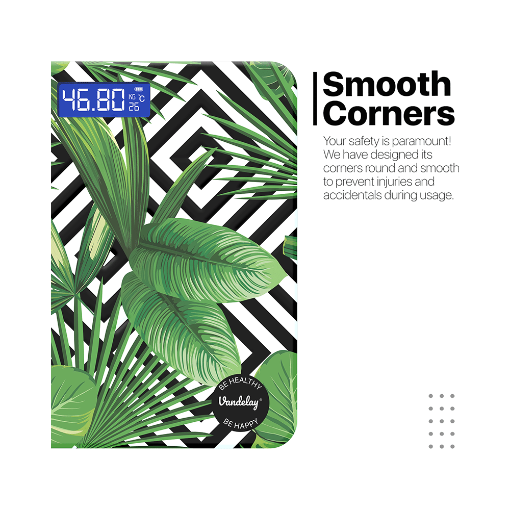 Vandelay Spirit Series Body Weighing Scale Tropical Vibe - Image 3