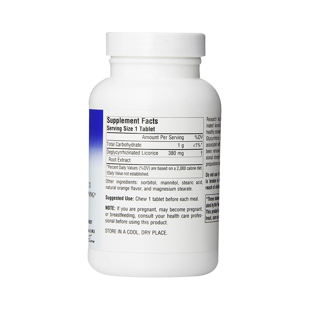 Planetary Herbals DGL Licorice Chewable Tablet - Image 2