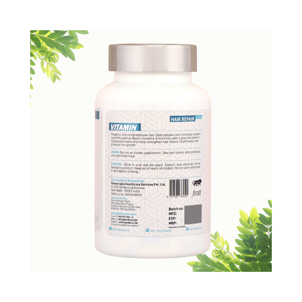 DHI Hair Vitamin with Biotin and Ayurvedic Herbs | For Hair Growth | Capsule - Image 4