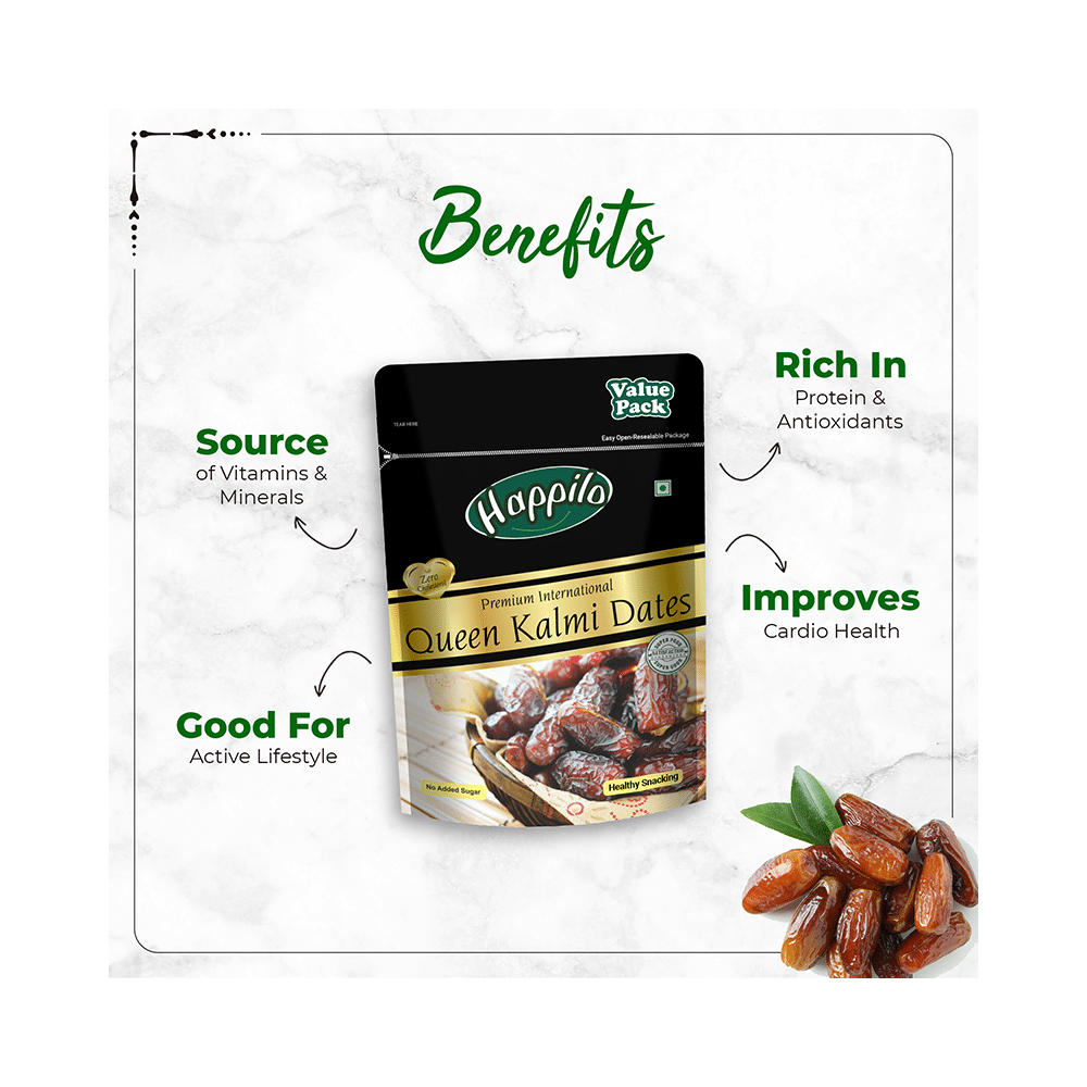 Happilo Premium International Queen Kalmi Dates (Value Pack) - Image 5