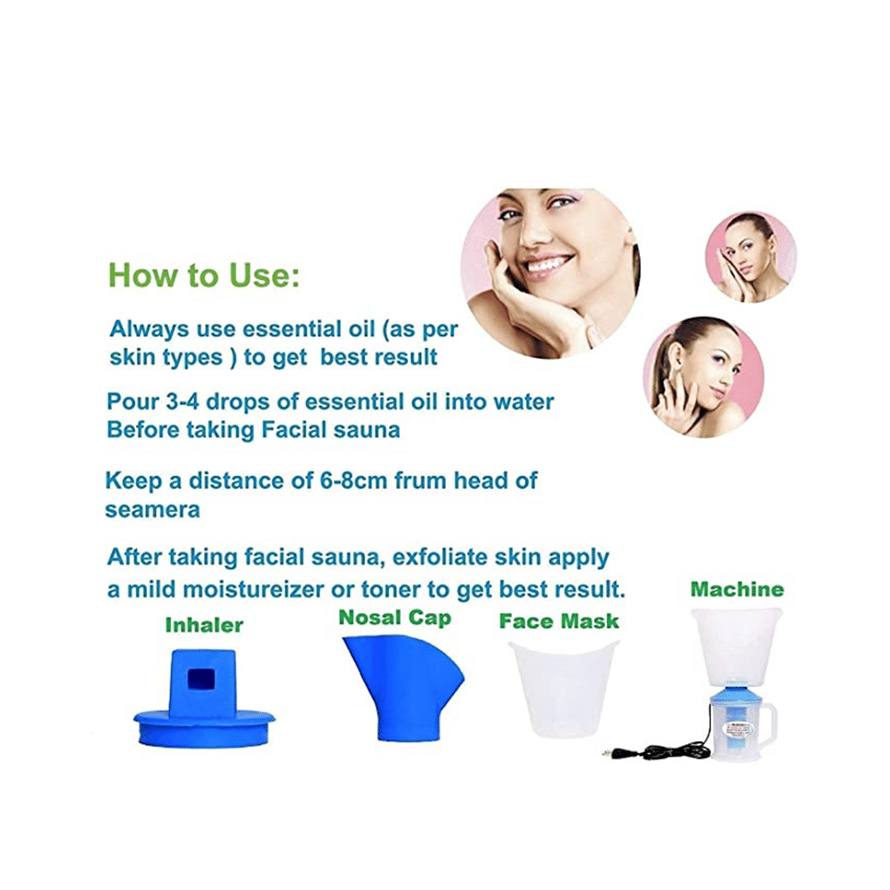Bos Medicare Surgical 3 in 1 Vaporizer Steamer for Cough & Cold Violet - Image 5