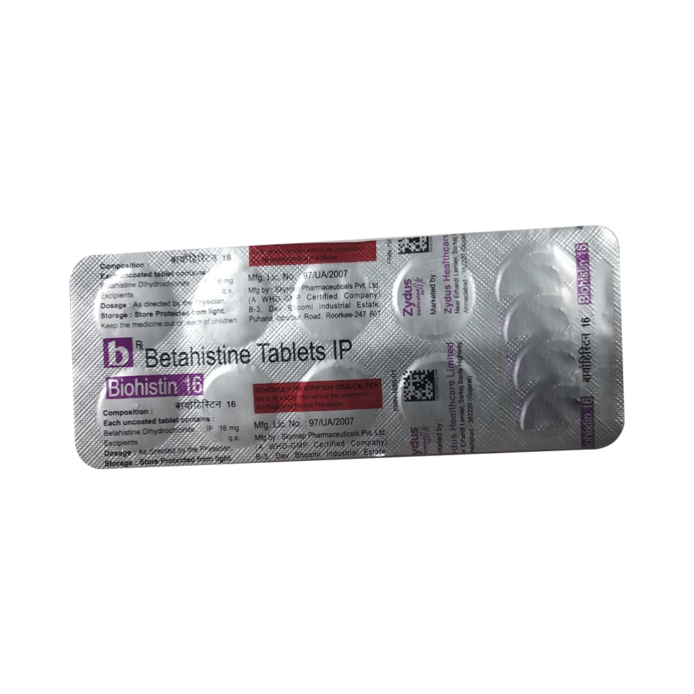 Biohistin 16 Tablet - Image 1