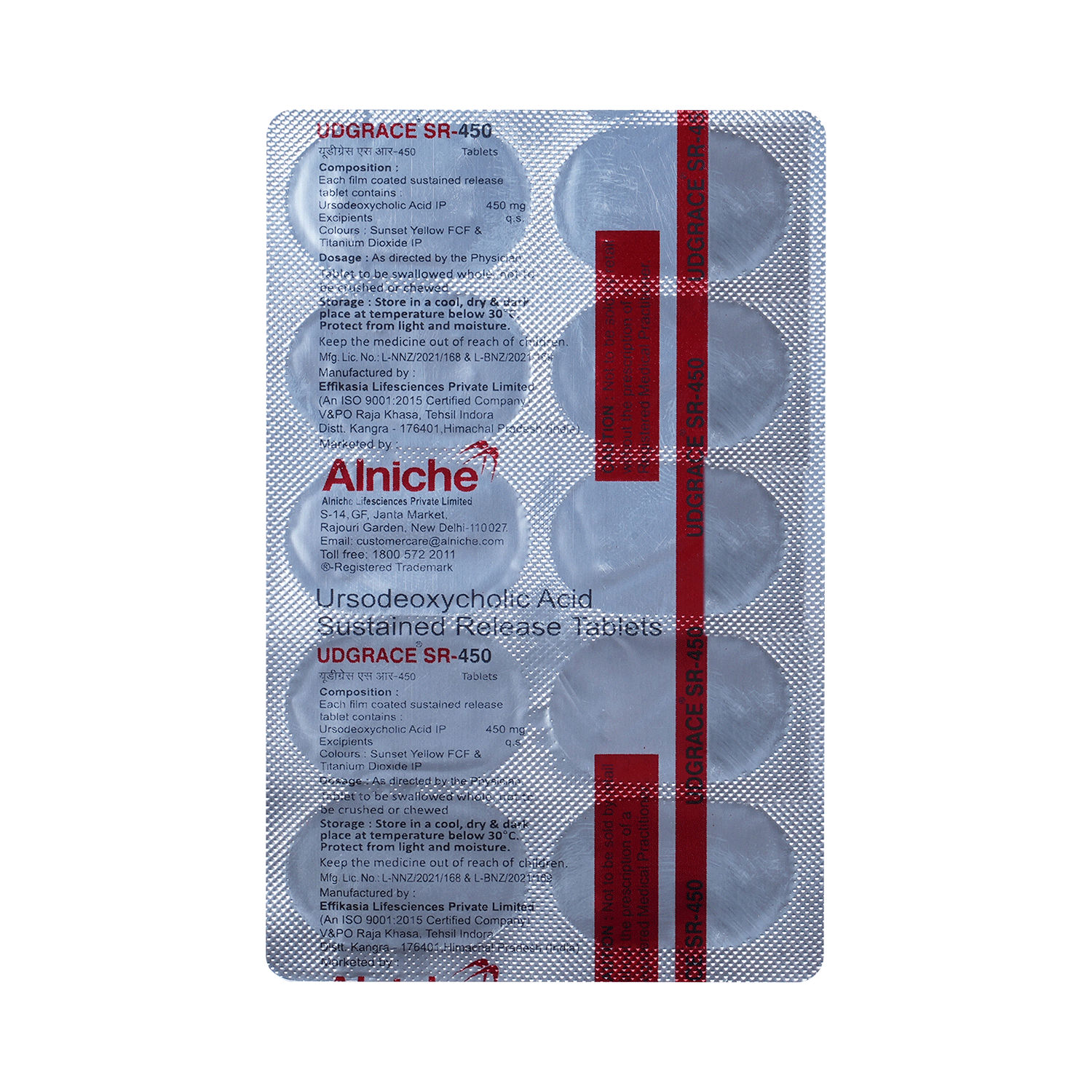 Udgrace SR 450mg Tablet - Image 5