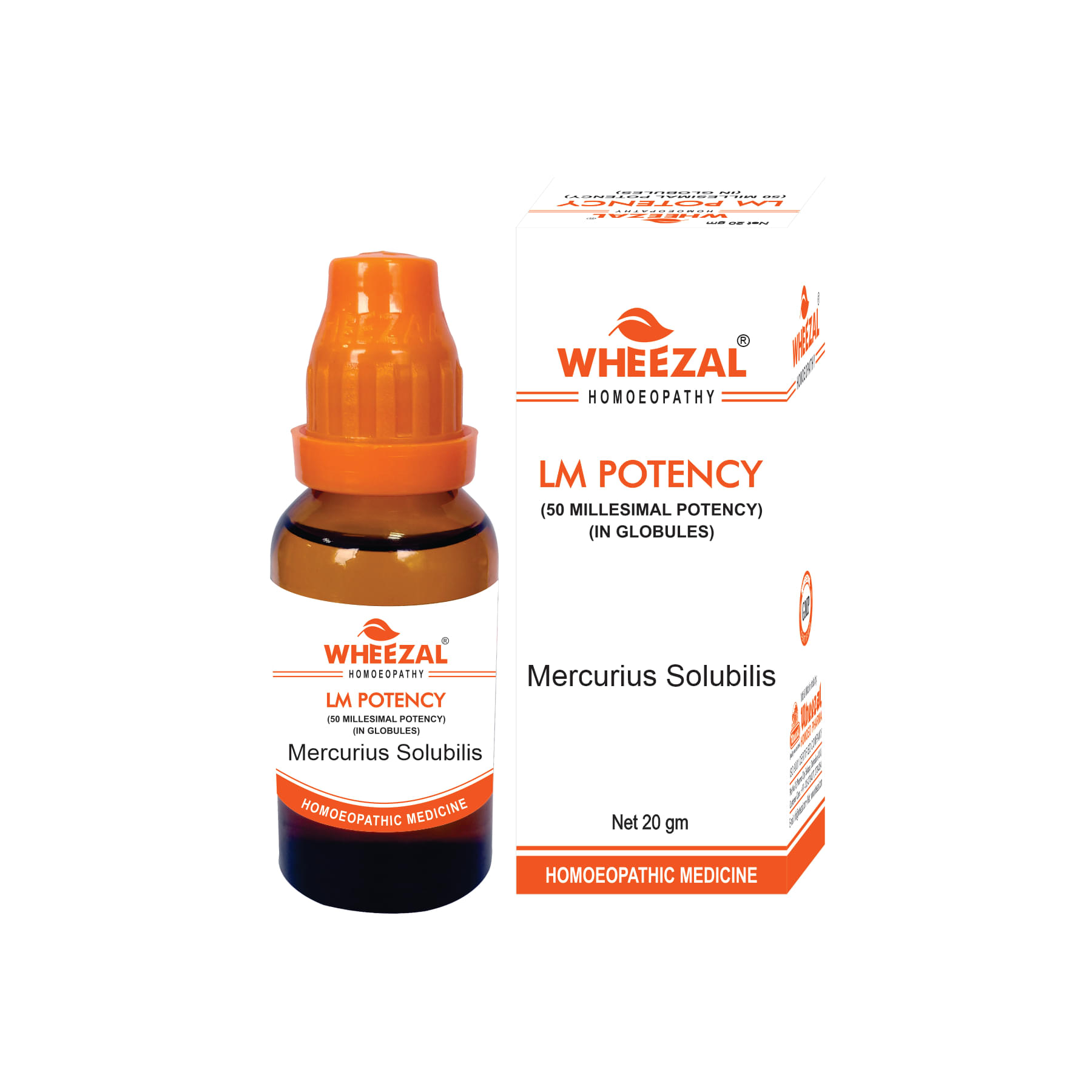 Wheezal Mercurius Solubilis Dilution 0/7 LM - Image 1