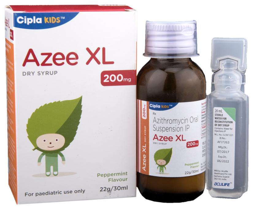Azee XL 200 Dry Syrup Peppermint - Image 2