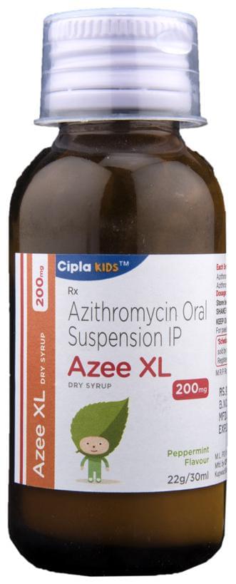 Azee XL 200 Dry Syrup Peppermint