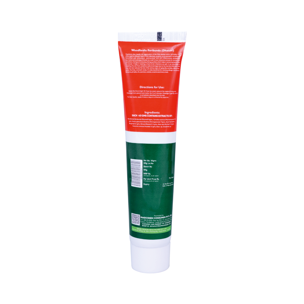 One & Eight Vg Tone Up Cream - Image 5