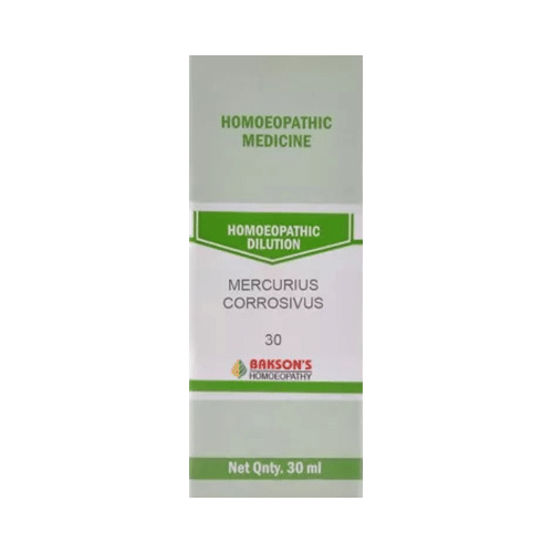 Bakson's Homeopathy Mercurius Corrosivus Dilution 30