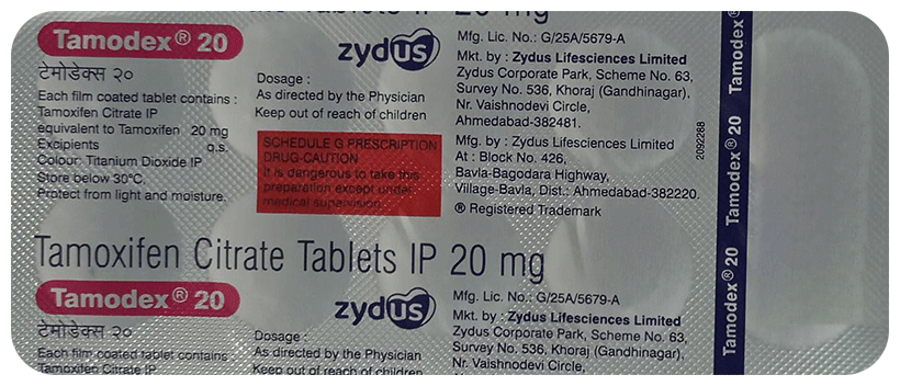 Tamodex 20 Tablet - Image 1