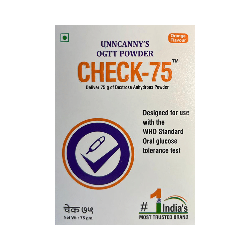 Unncanny's OGTT Powder Check 75 Orange - Image 1