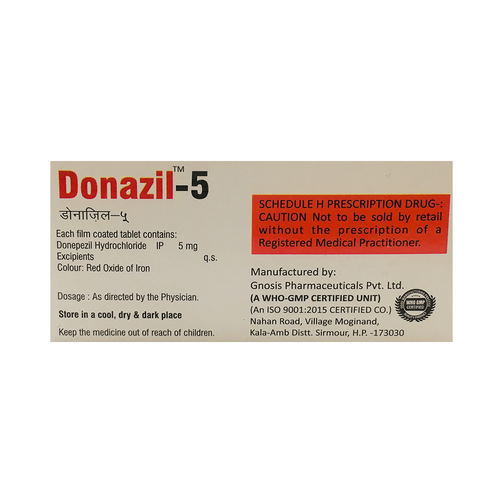 Donazil 5mg Tablet - Image 2