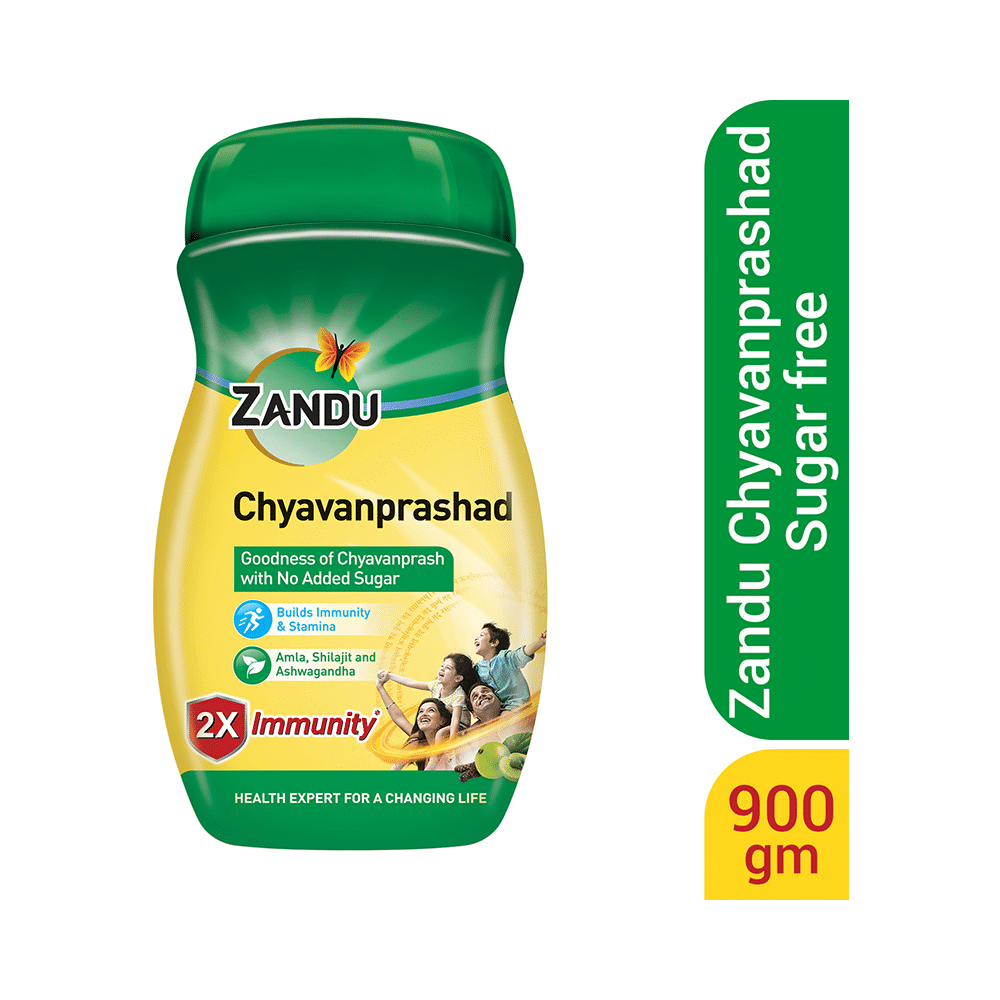 Zandu Chyavanprashad with Amla, Shilajit & Ashwagandha |  For Immunity & Stamina | Sugar-Free - Image 3