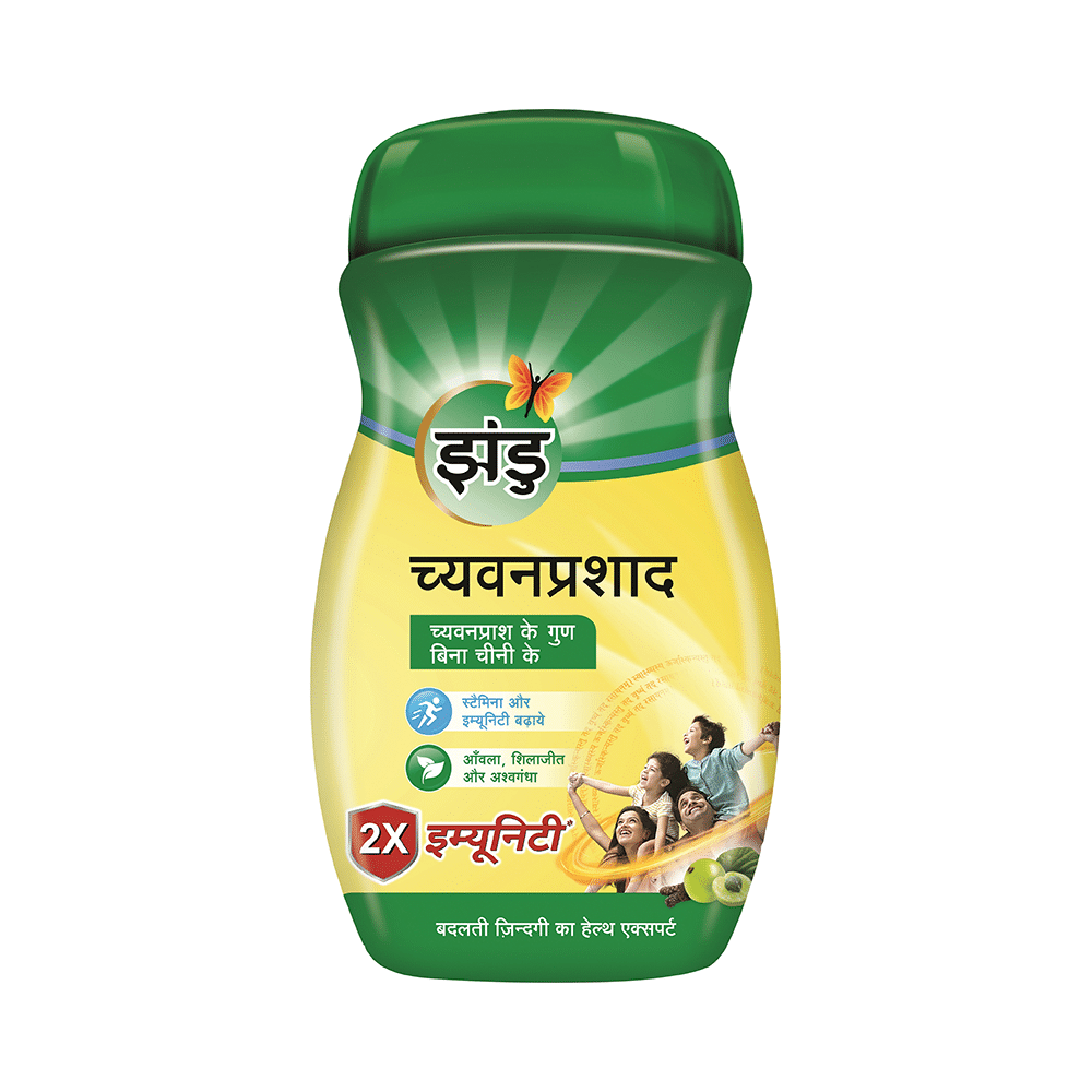 Zandu Chyavanprashad with Amla, Shilajit & Ashwagandha |  For Immunity & Stamina | Sugar-Free - Image 2