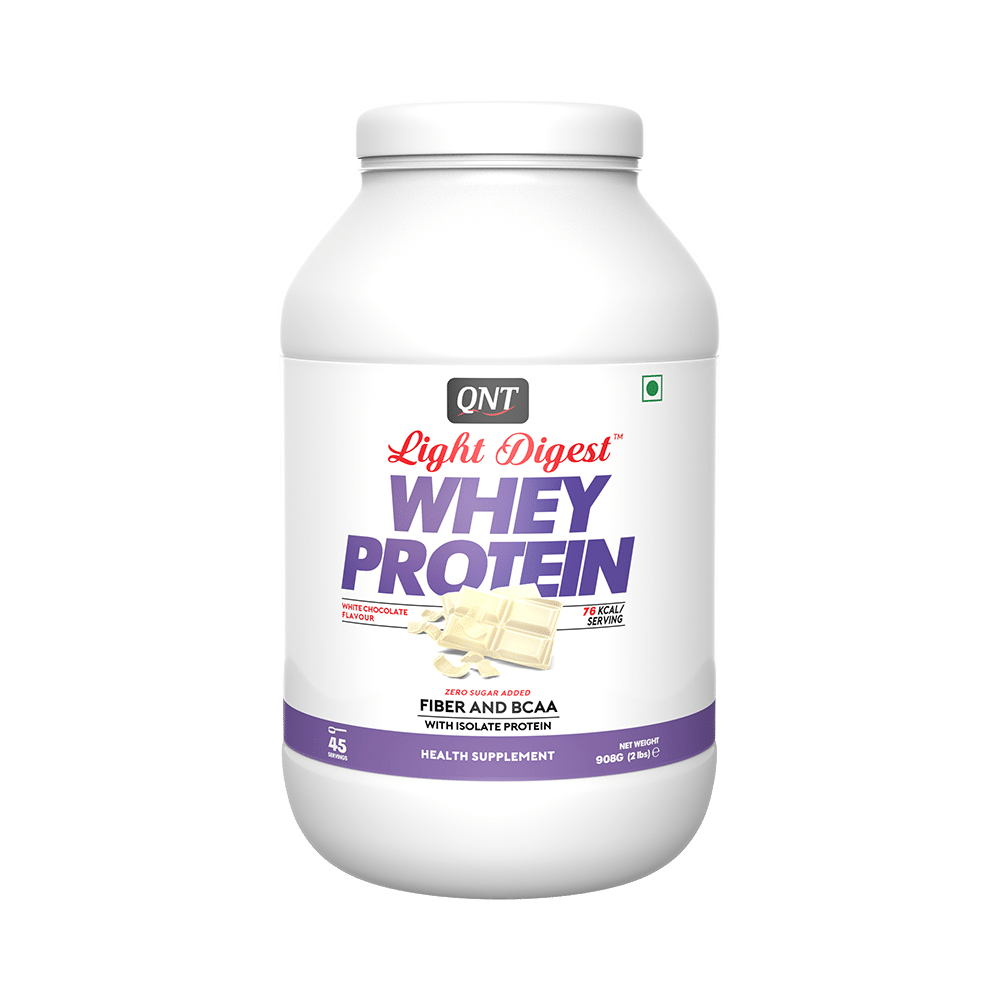 QNT Light Digest Whey Protein White Chocolate - Image 1