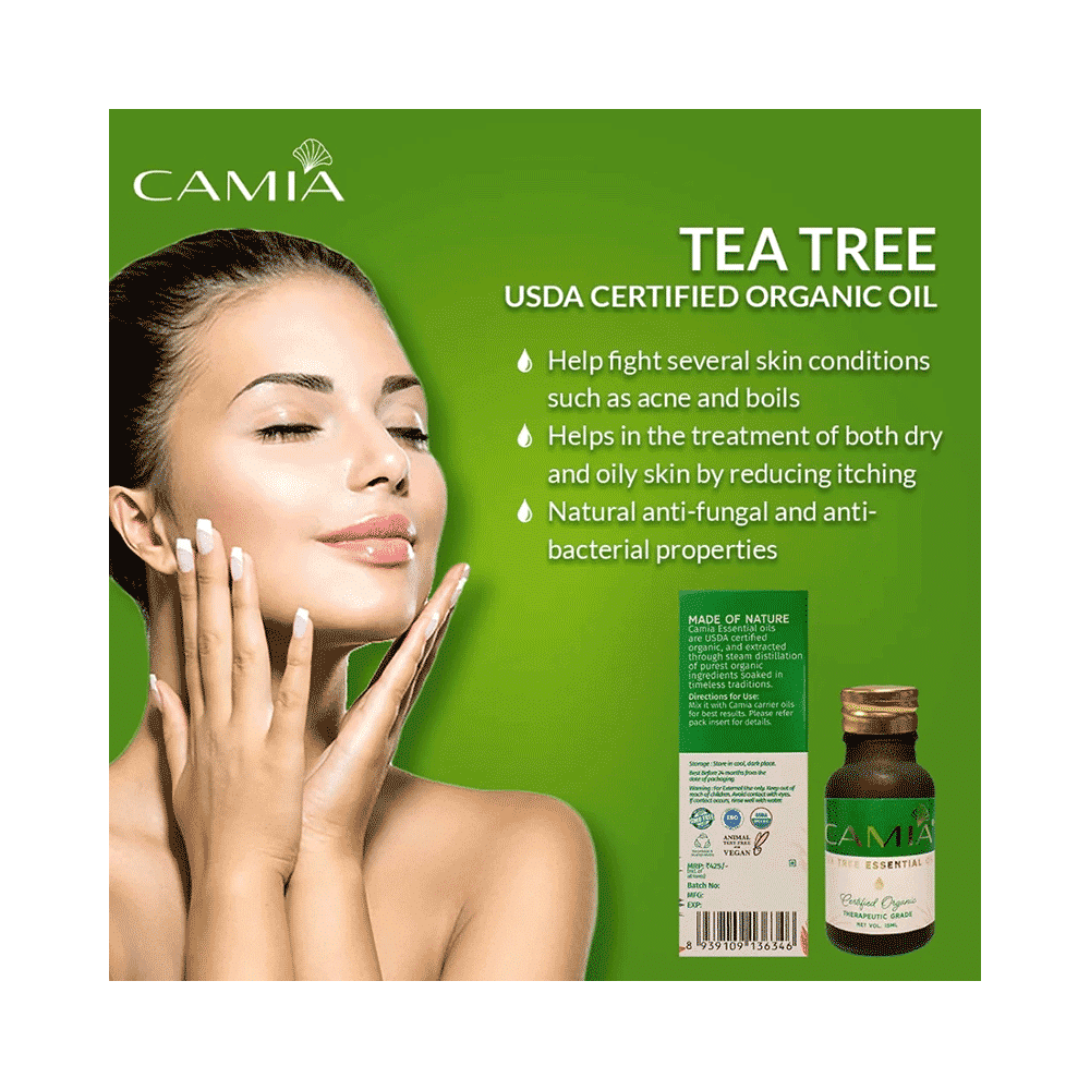 Camia Tea Tree Essential Oil - Image 5
