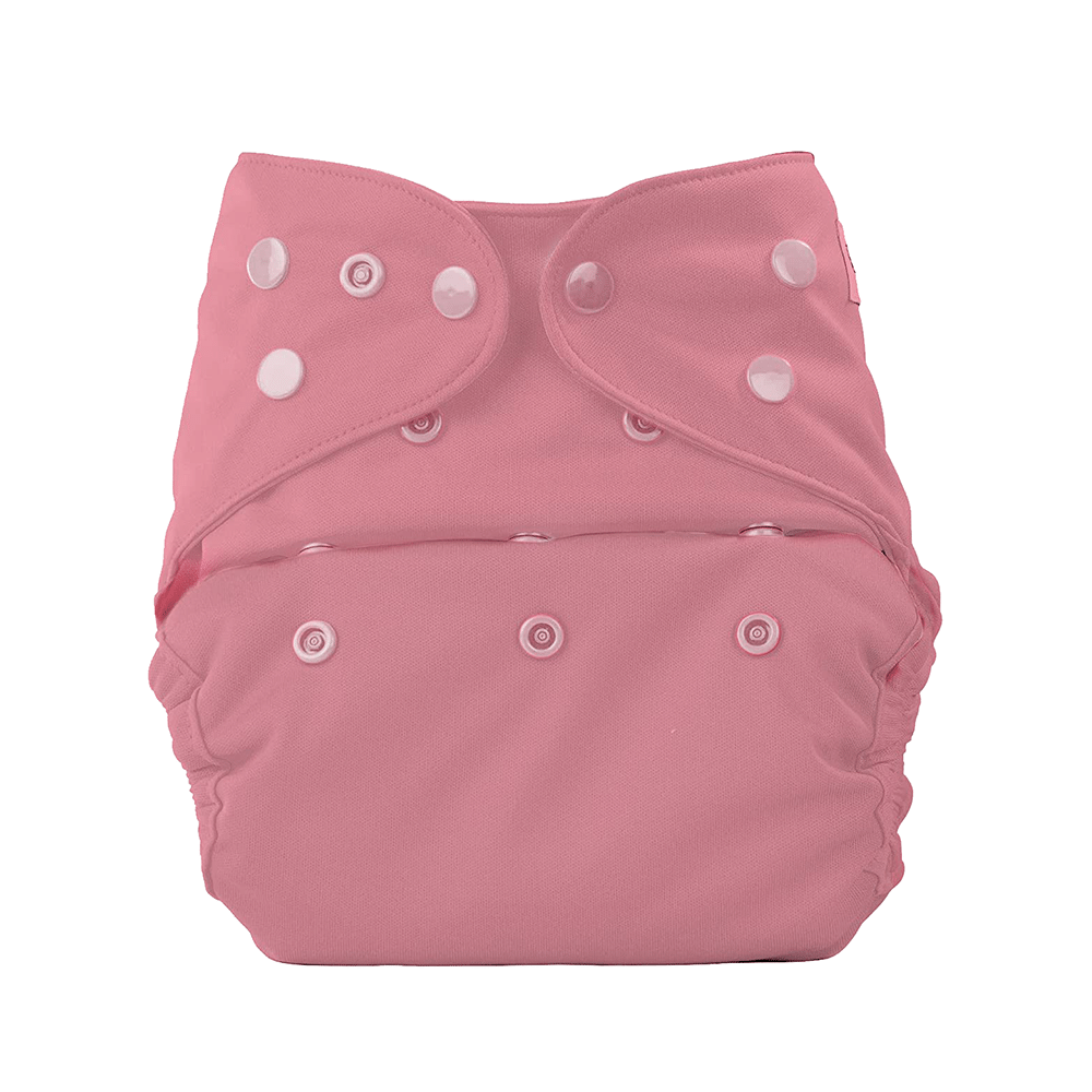 Bumberry Adjustable Reusable Cloth Diaper Cover Without Inserts Mauve - Image 1