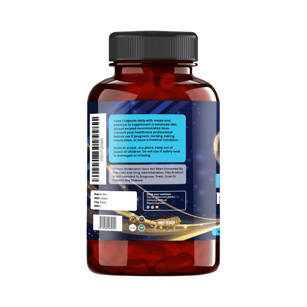 Humming Herbs Resveratrol Nmn + Quercetin Capsule (90 Each) - Image 3