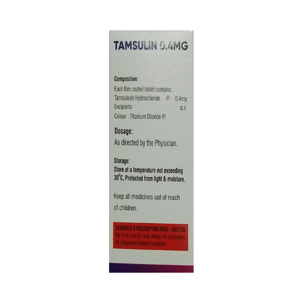 Tamsulin 0.4 Tablet - Image 2