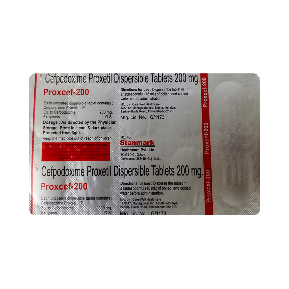 Proxcef 200 Tablet DT - Image 3