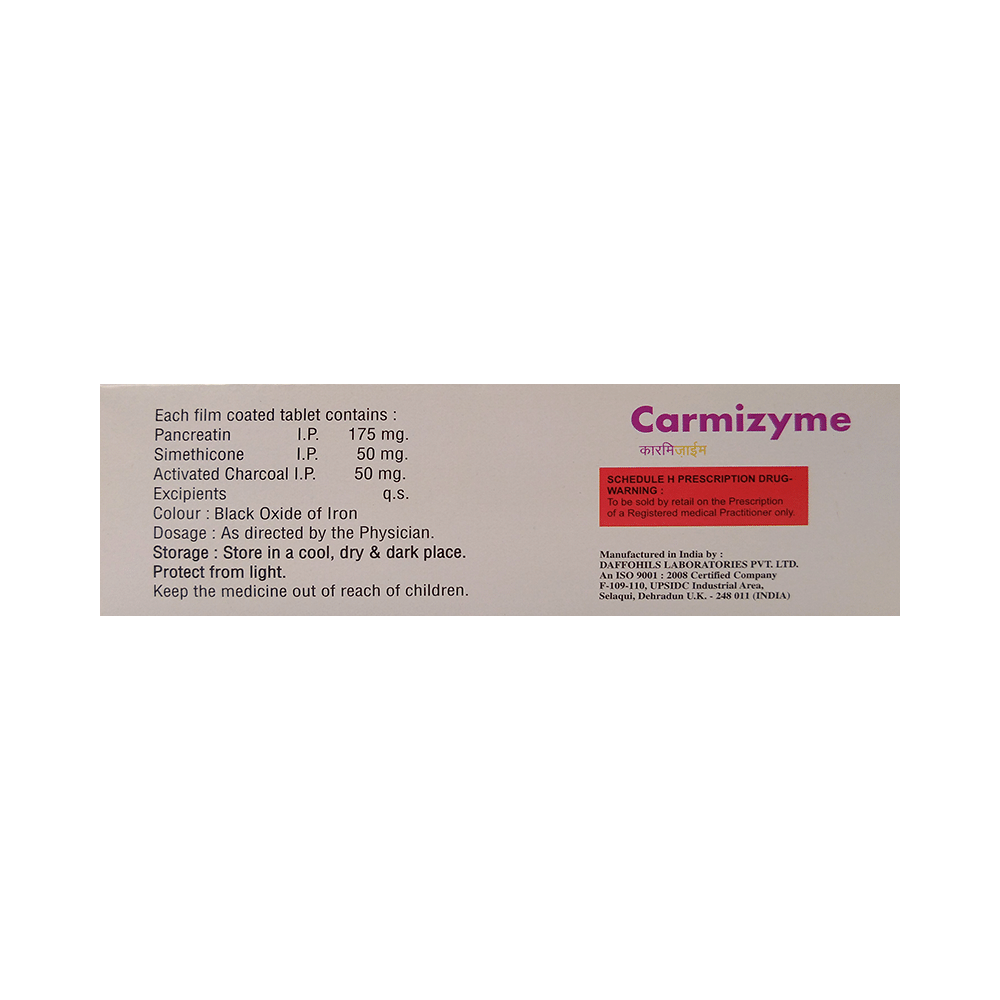 Carmizyme Tablet - Image 2