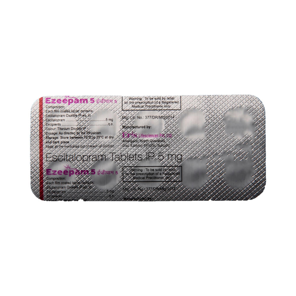 Ezeepam 5 Tablet - Image 5