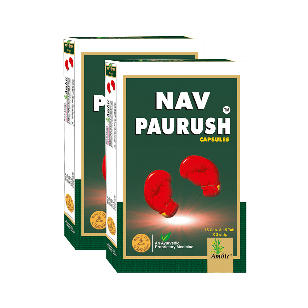 Ambic Nav Paurush Pack of 30 Capsule & 30 Tablet - Image 1