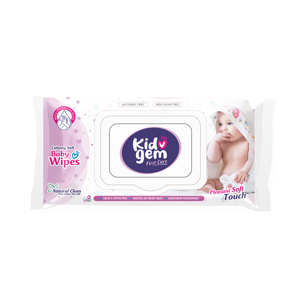 Kidogem First Care Baby Wipes - Image 1