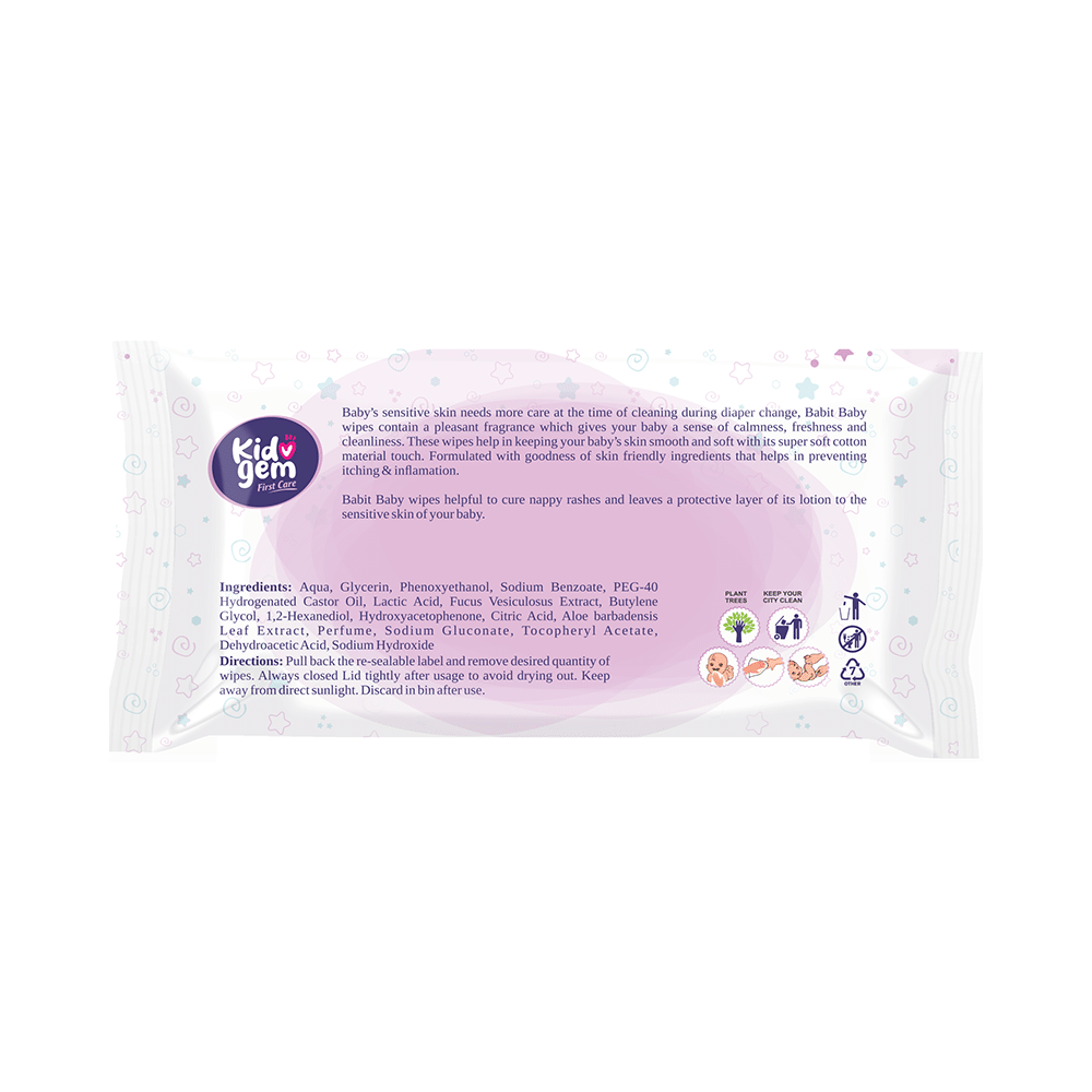 Kidogem First Care Baby Wipes - Image 2