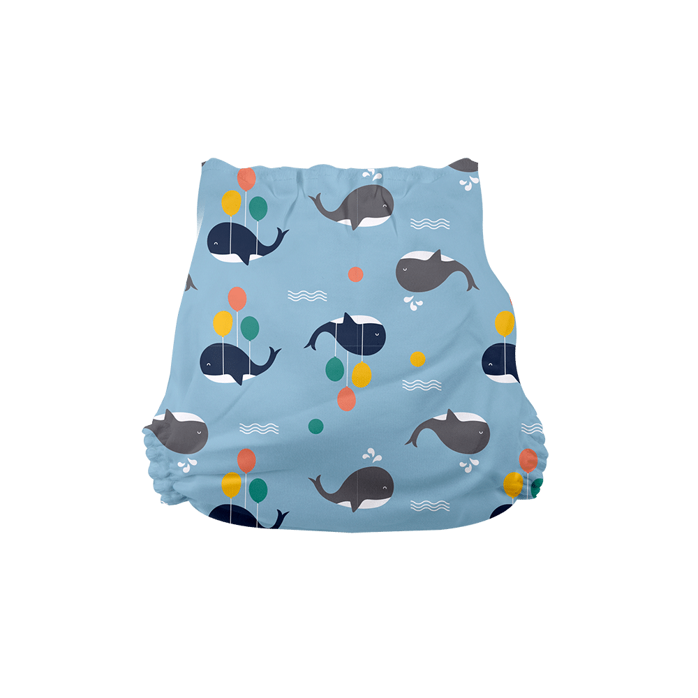 Superbottoms Organic Cotton Padded Dry Feel Langot/Nappy Size 1 Day Dreamer - Image 8