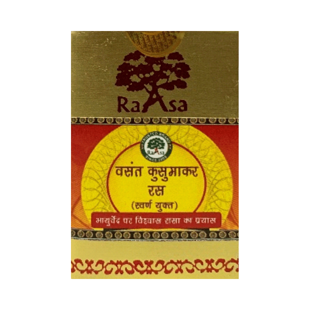 Raasa Vashant Kushmakar Ras (Gold) Tablet