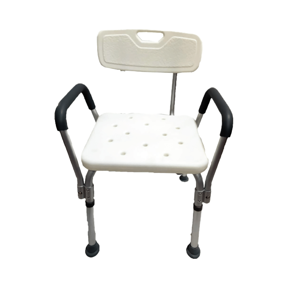 Med-E-Move Aluminum Bathing Chair with Back rest and handrest - Image 1