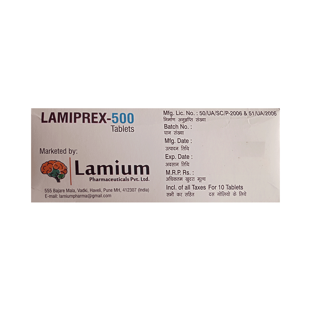 Lamiprex 500 Tablet ER - Image 3