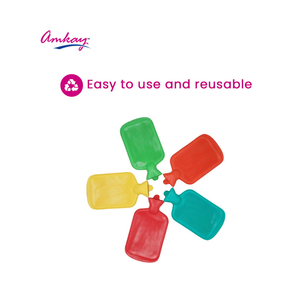 Amkay Hot Water Bag - Promotes Blood Flow, Relieves Stress & Pain| Ideal for Deeper Sleep & Comfort - Image 6