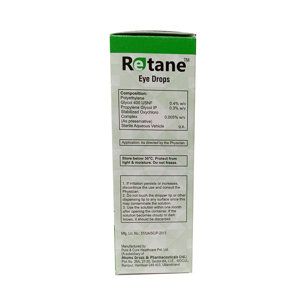 Retane Eye Drop | India's fastest medicine delivery in just 30-minutes ...
