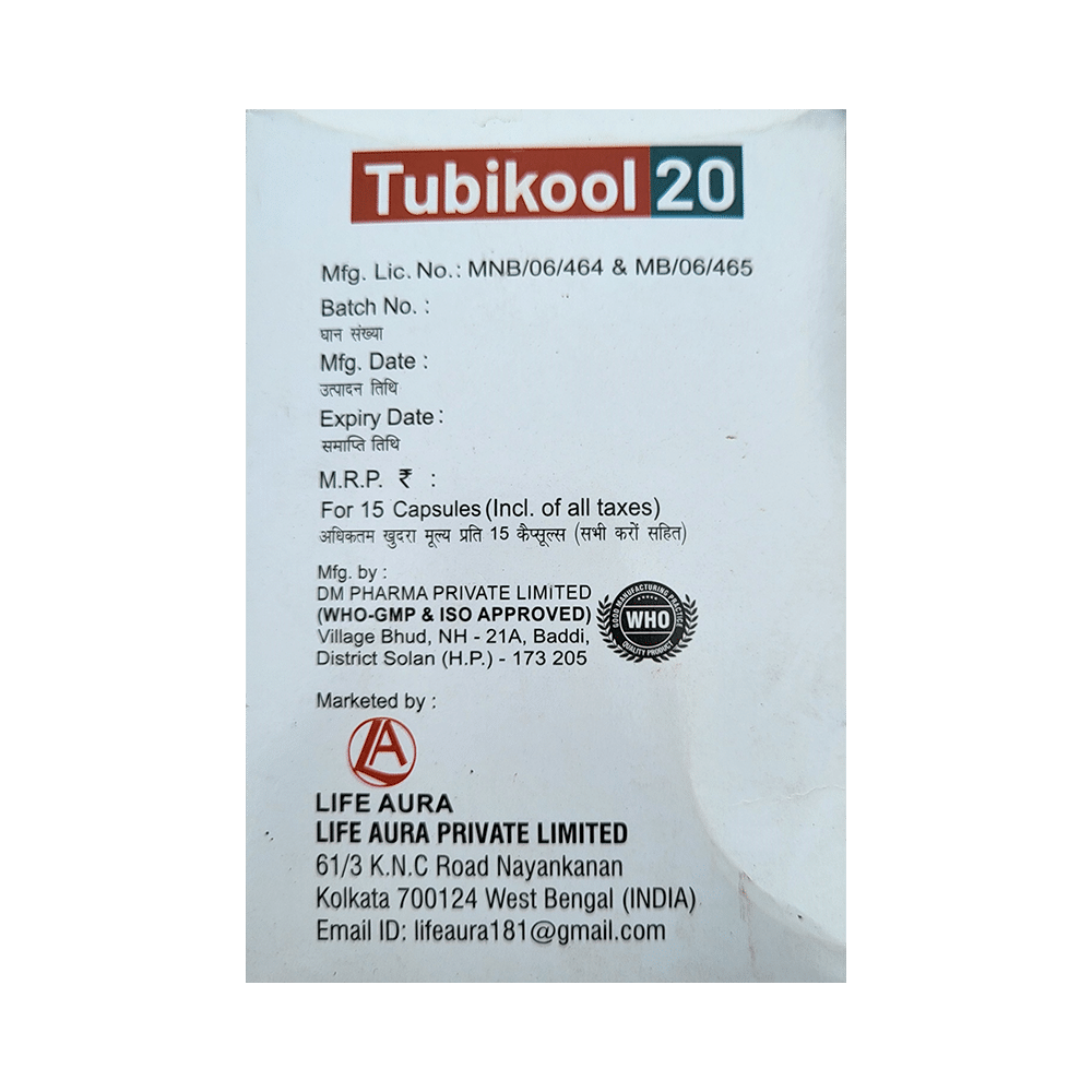 Tubikool 20 Capsule - Image 2