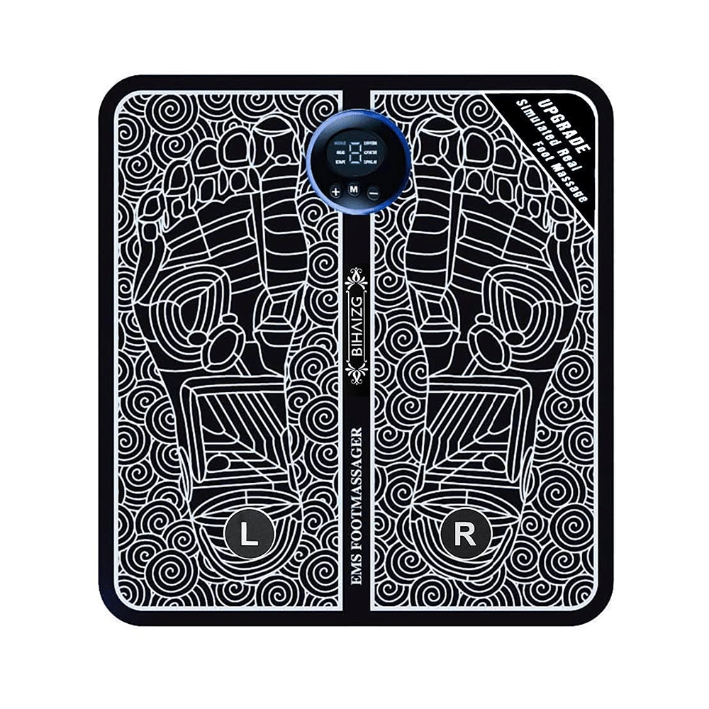 Agarwals EMS Electric Portable Folding Foot Massager Mat with Stimulator