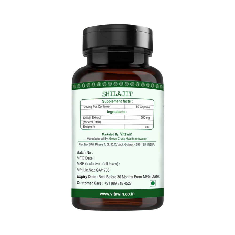 Vitawin Shilajit Vegetarian Capsule - Image 3