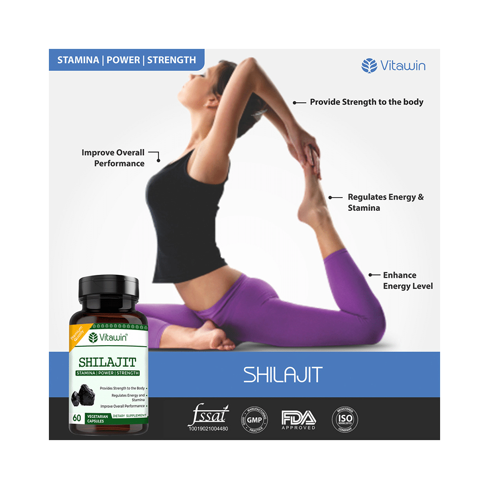 Vitawin Shilajit Vegetarian Capsule - Image 5