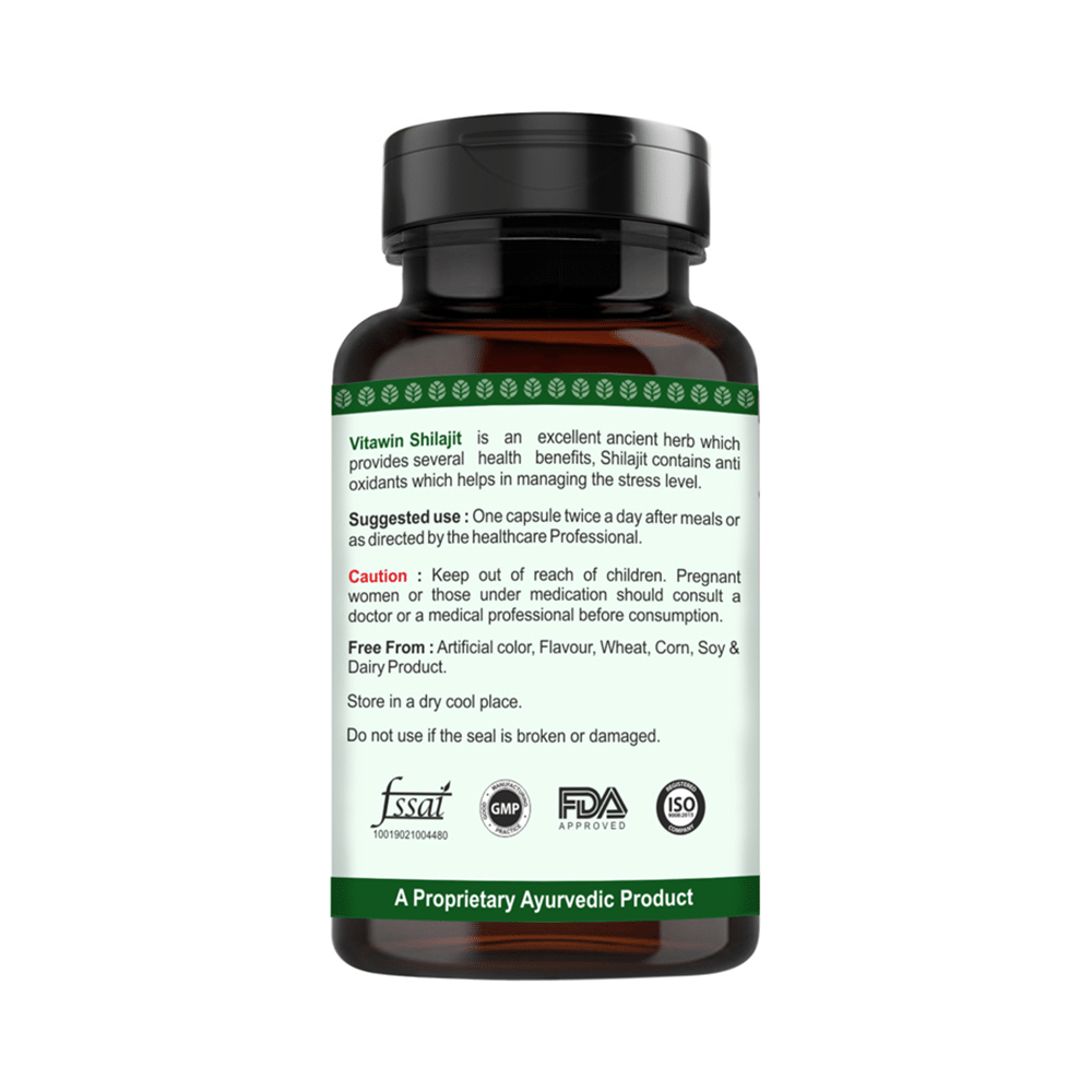 Vitawin Shilajit Vegetarian Capsule - Image 2