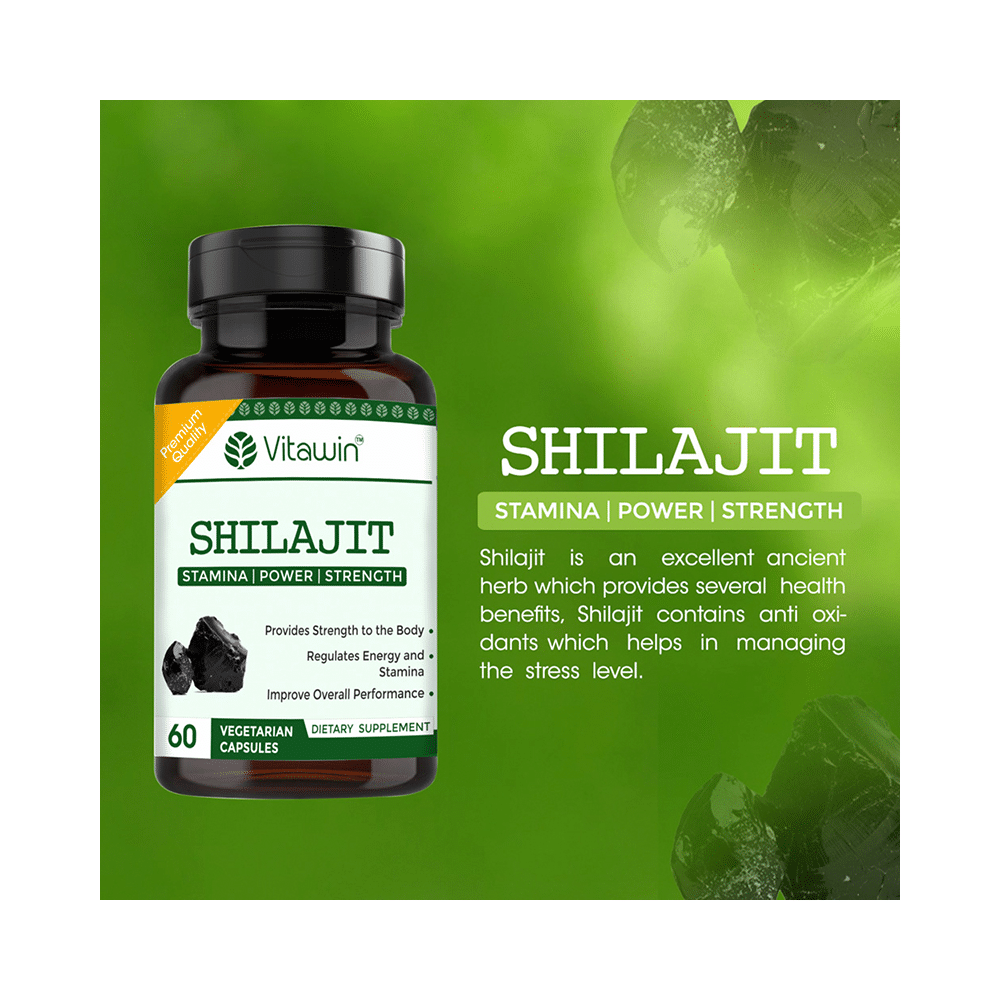 Vitawin Shilajit Vegetarian Capsule - Image 4
