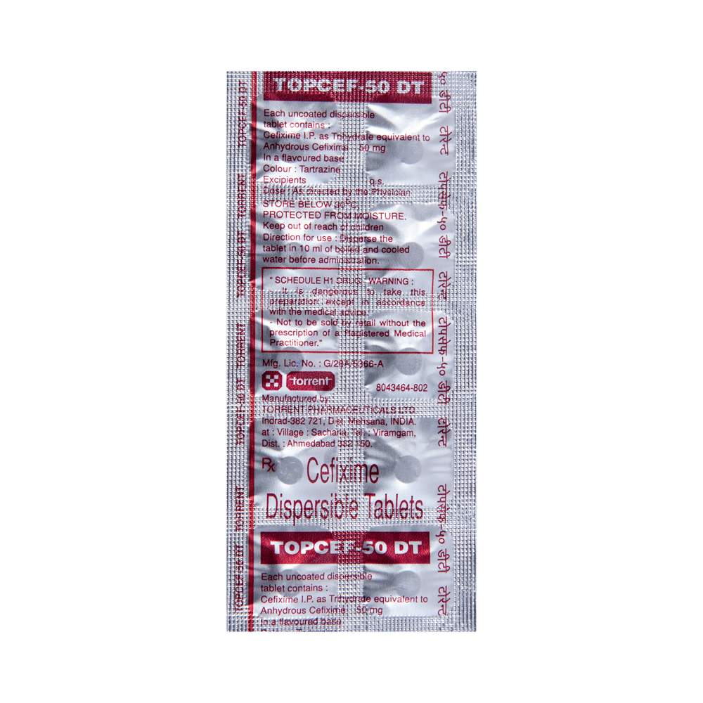 Topcef 50 DT Tablet - Image 4