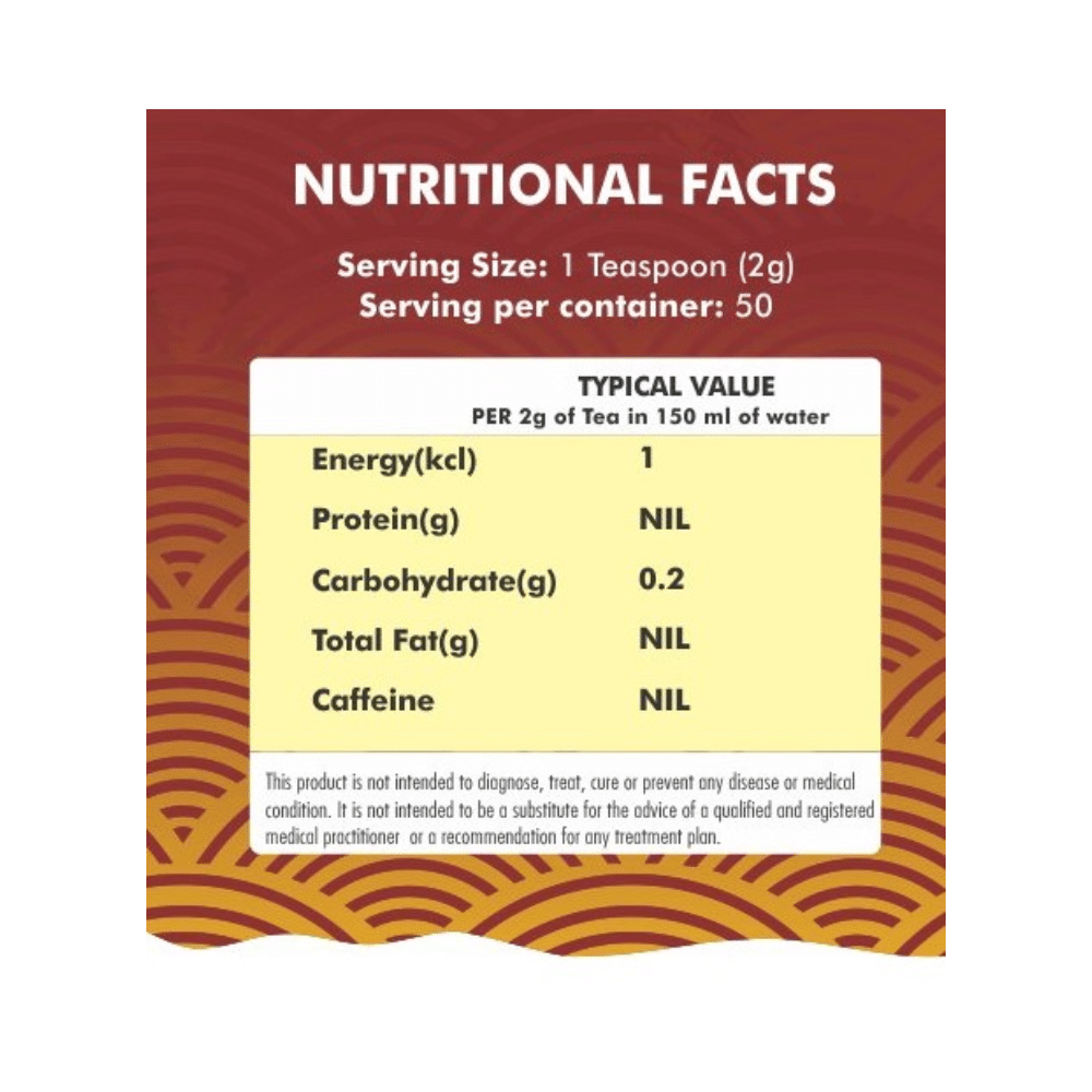 Innoveda Wellness Turmeric Moringa Herbal Tisane Golden Tea - Image 5