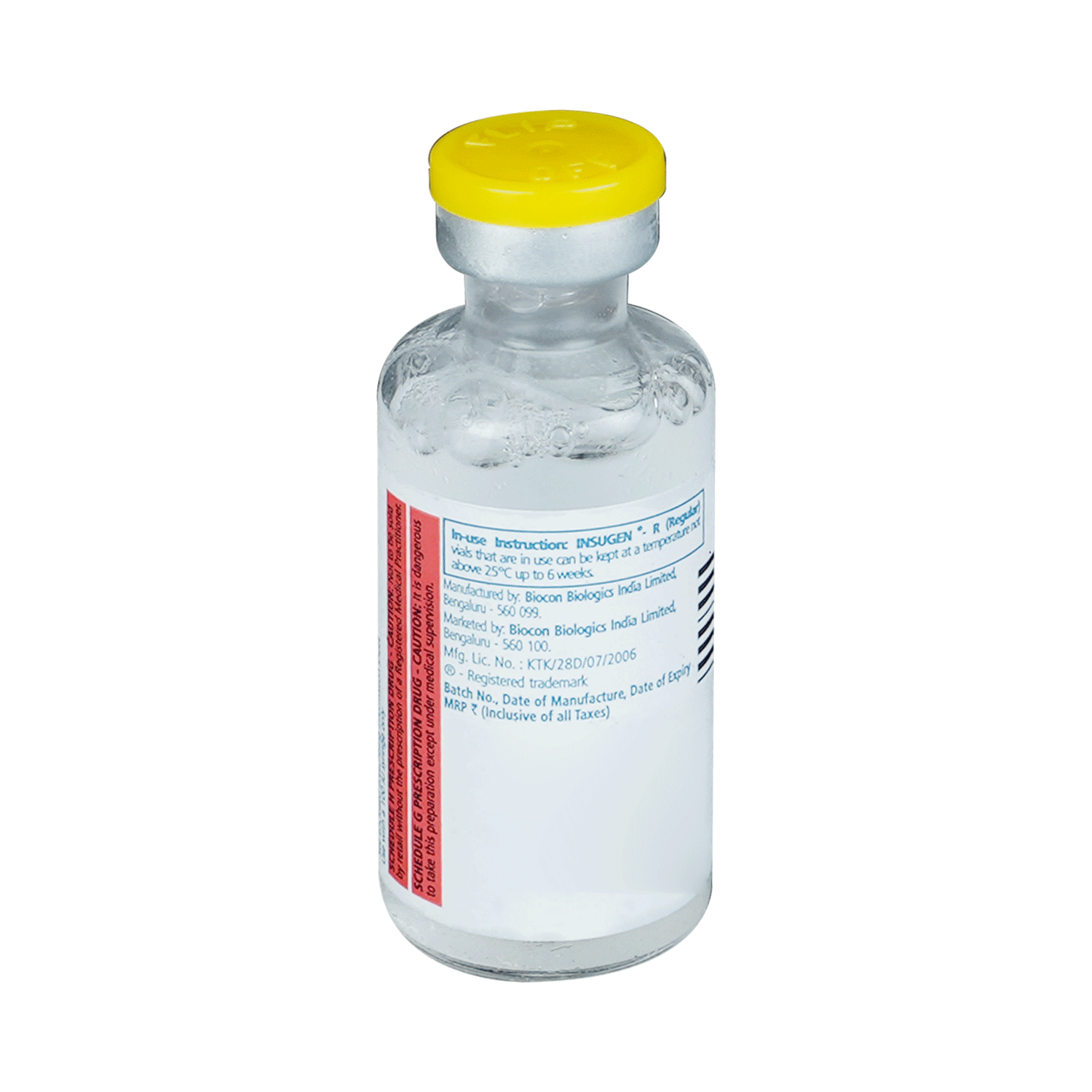 Insugen-R 100IU/ml Solution for Injection - Image 7