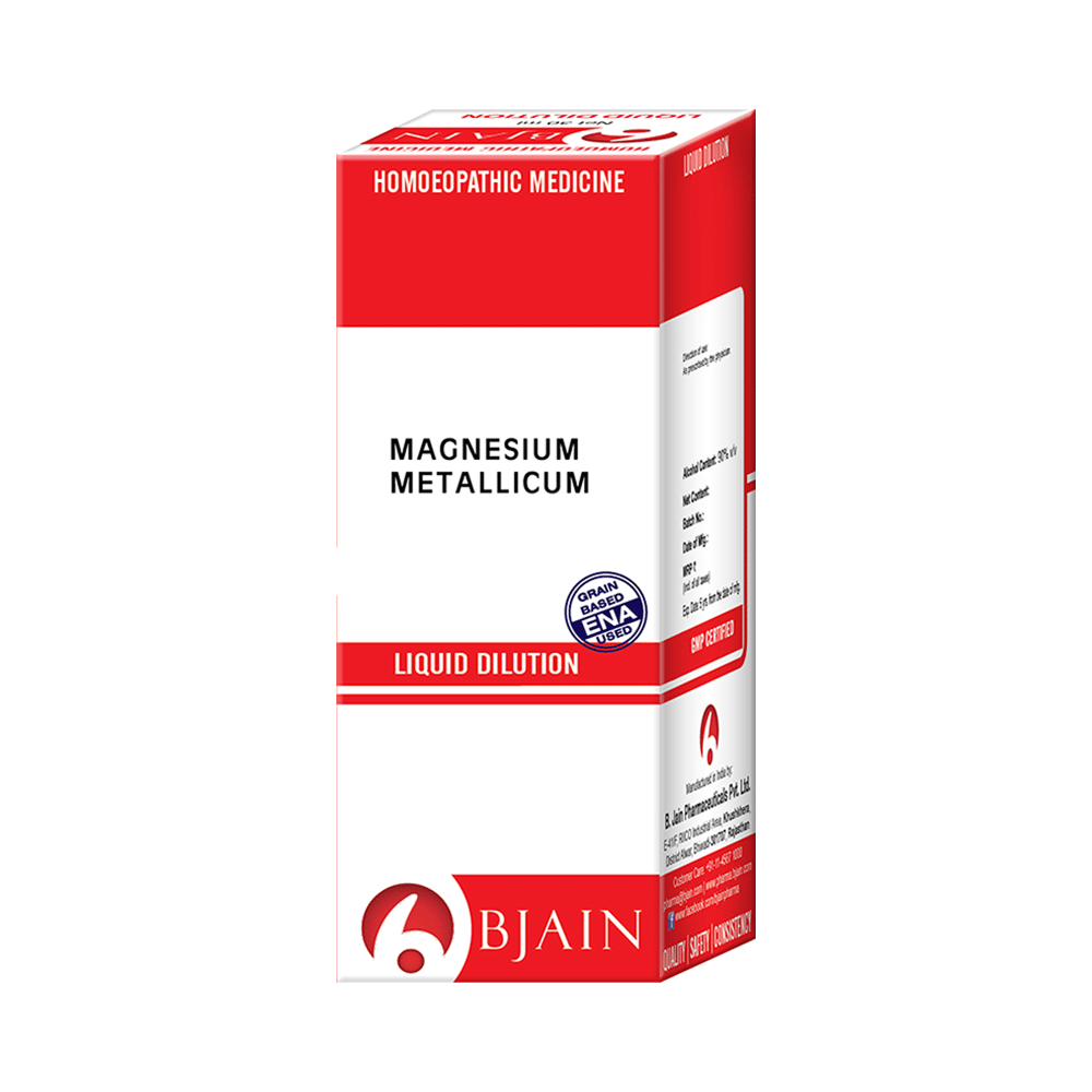 Bjain Magnesium Metallicum Dilution 200 CH
