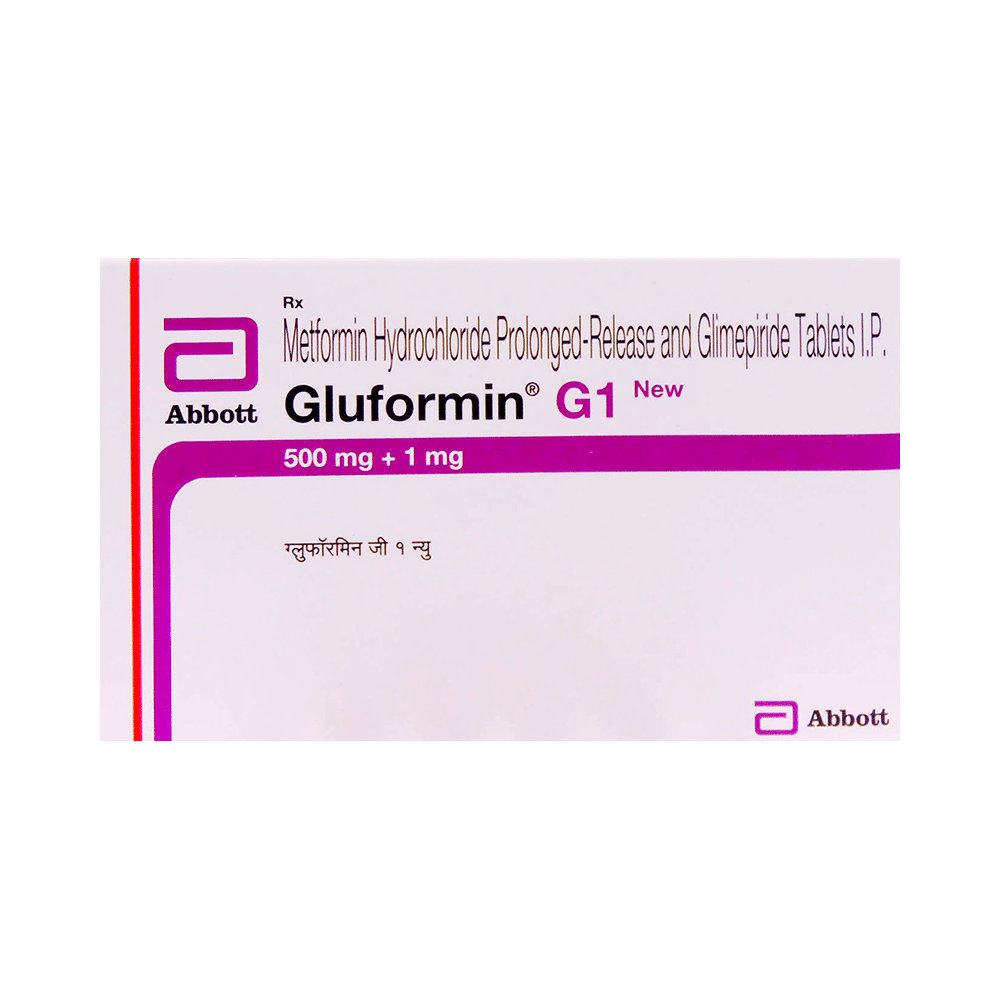Gluformin G 1 New Tablet PR - Image 1
