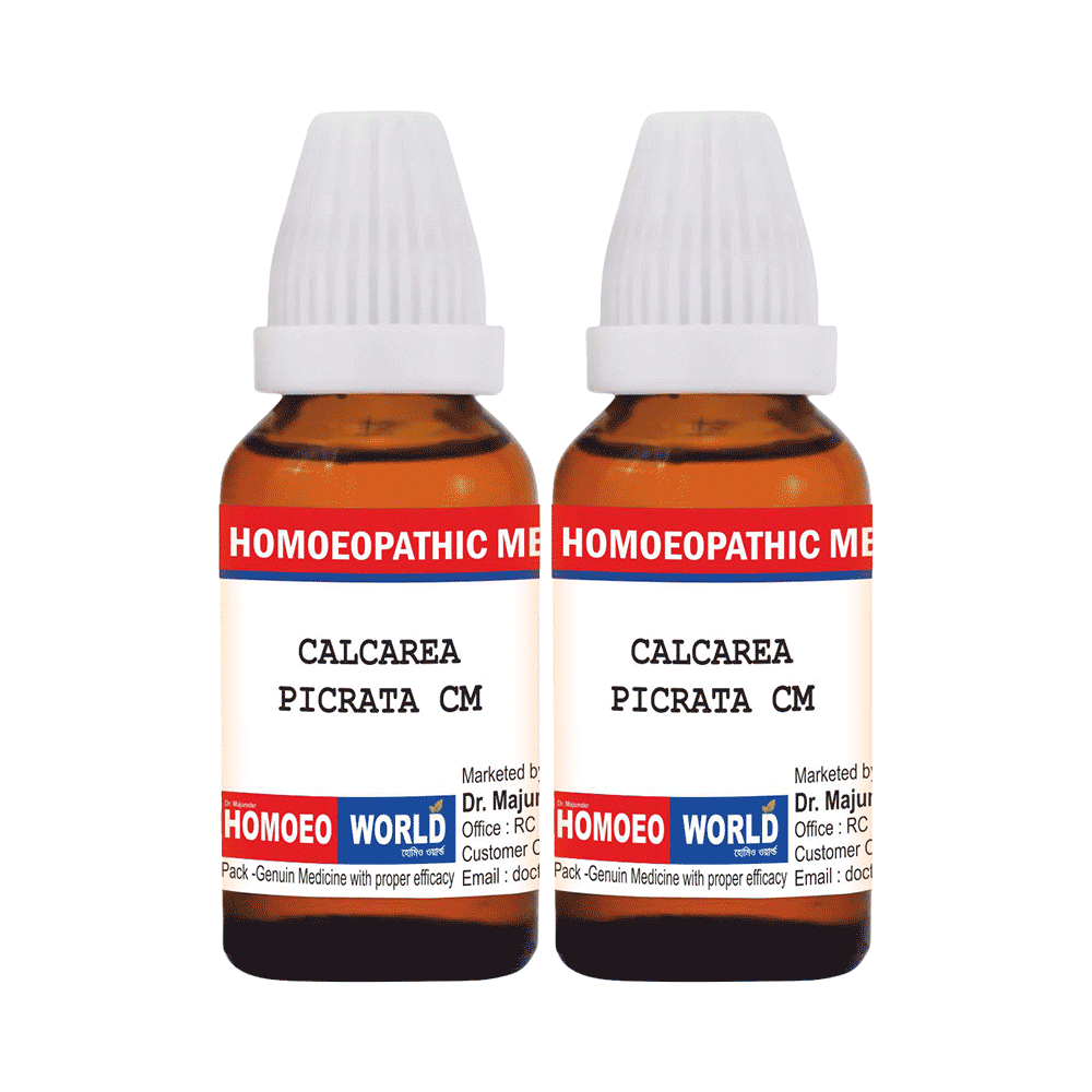 Dr. Majumder Homeo World Calcarea Picrata Dilution(30ml Each) CM - Image 1