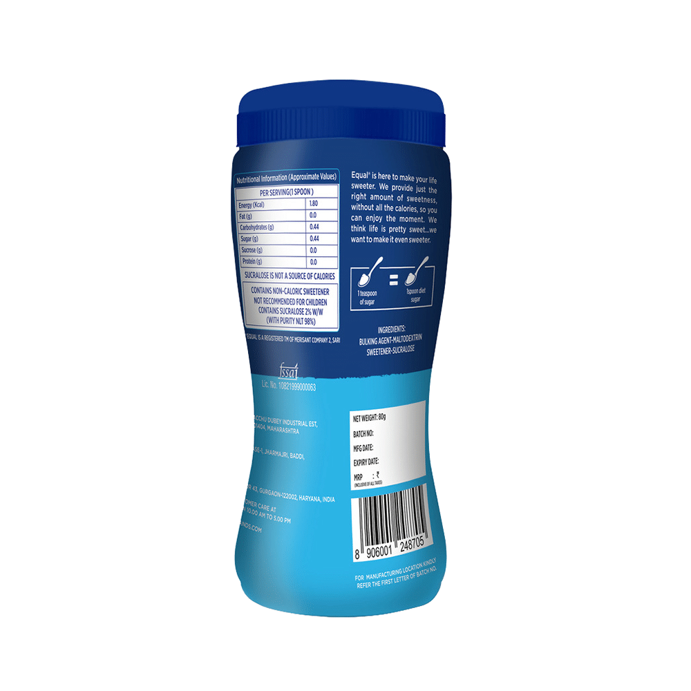 Equal Spoonful Zero Calories from Sucralose Powder (80gm Each) - Image 3