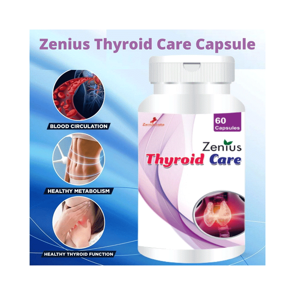 Zenius Thyroid Care Capsule for Manage Hypothyroidism | Reduce Dependence on Thyroid - Image 4